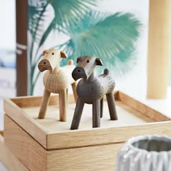 Kay Bojesen dog Tim, Light oak