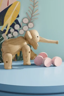 Kay Bojesen elephant large, Oak