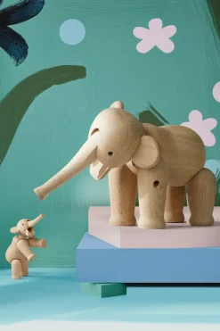 Kay Bojesen elephant Liliput, Oak