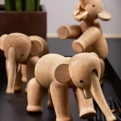 Kay Bojesen elephant mini, Oak