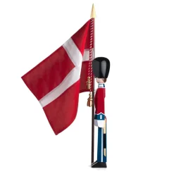 Kay Bojesen guard with textile flag, 50 cm