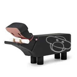 Kay Bojesen hippo chalk board color, Black