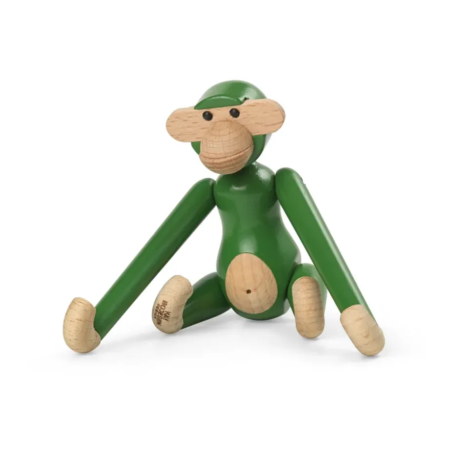 Kay Bojesen mini vintage monkey, Green