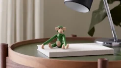 Kay Bojesen mini vintage monkey, Green