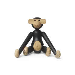 Kay Bojesen monkey mini, Dark-stained oak