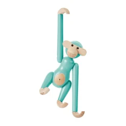 Kay Bojesen monkey mini, Turquoise