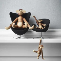 Kay Bojesen monkey mini, Teak-limba tree