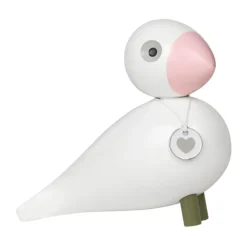 Kay Bojesen song bird Love, White-pink