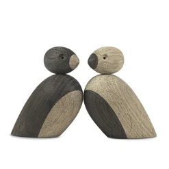Kay Bojesen sparrows 2-pack, Oak
