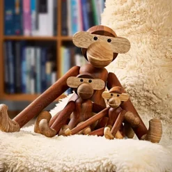 Kay Bojesen wooden monkey large, wood
