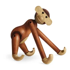 Kay Bojesen wooden monkey small, Teak-limba wood 20 cm
