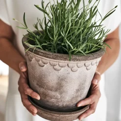 Københavner flower pot 21 cm, Grey
