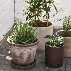 Københavner flower pot 21 cm, Grey
