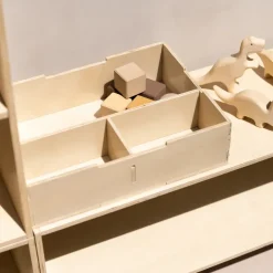 Kiddo Tool Box storage box, Birch