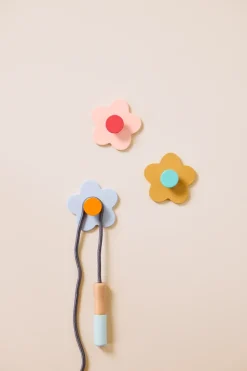 Kid's Base flower hook 3-piece, Multi