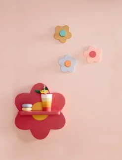 Kid's Base flower hook 3-piece, Multi