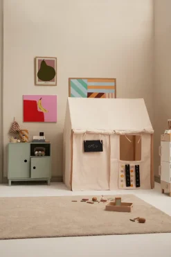 Kid's Base play tent, Natural white