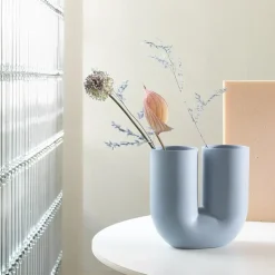 Kink vase 26 cm, Light-blue