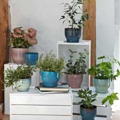 Knabstrup outdoor flower pot Ø14.5 cm, pink