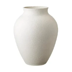 Knabstrup vase 20 cm, white