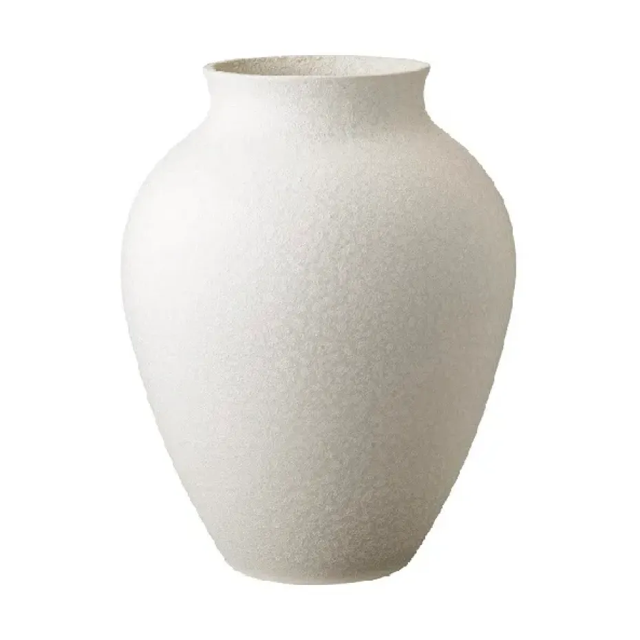 Knabstrup vase 20 cm, white