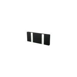 Knax hanger 2-hook, Black