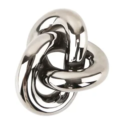 Knot Table small decoration, Light Silver