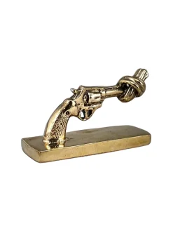 Knotted Gun mini 7 cm, Bronze
