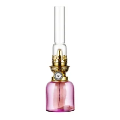 Koholmen paraffin lamp, pink-ash