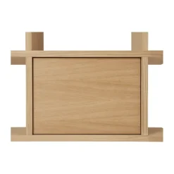 Kona bookcase cabinet insert, Natural