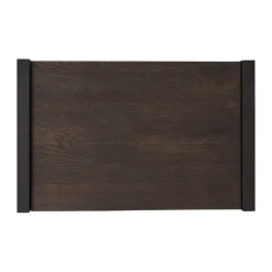 Kona bookcase cabinet insert, Dark Stained