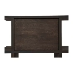 Kona bookcase cabinet insert, Dark Stained