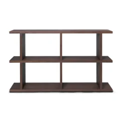 Kona bookshelf 2x2, Dark stained