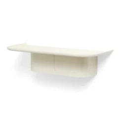 Korpus 4 hook wallshelf M, Cream