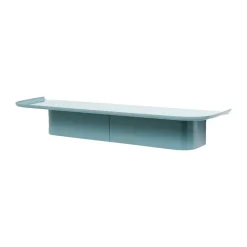 Korpus 7 hooks wallshelf L, Sea