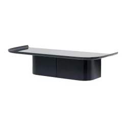 Korpus 4 hooks wallshelf M, Midnight blue