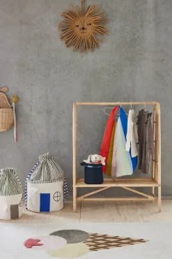 Koya storage basket small, Clay