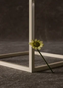 Kubus 4 candle holder, Ivory