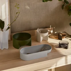 Kuru ceramic bowl 14x16 cm, beige