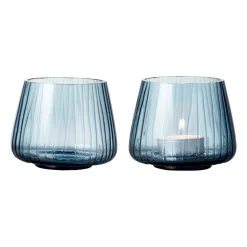 Kusintha tea light holder 7.5 cm 2-pack, Blue