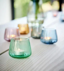 Kusintha tea light holder 7.5 cm 2-pack, Blue