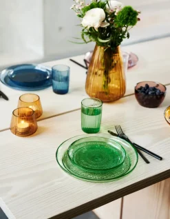 Kusintha tea light holder 7.5 cm 2-pack, Amber