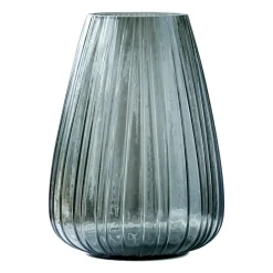 Kusintha vase 22 cm, Smoke