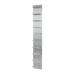 Lager wall shelf pine, Aluminium