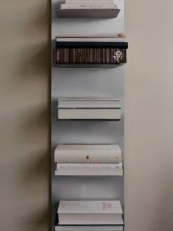 Lager wall shelf pine, Aluminium