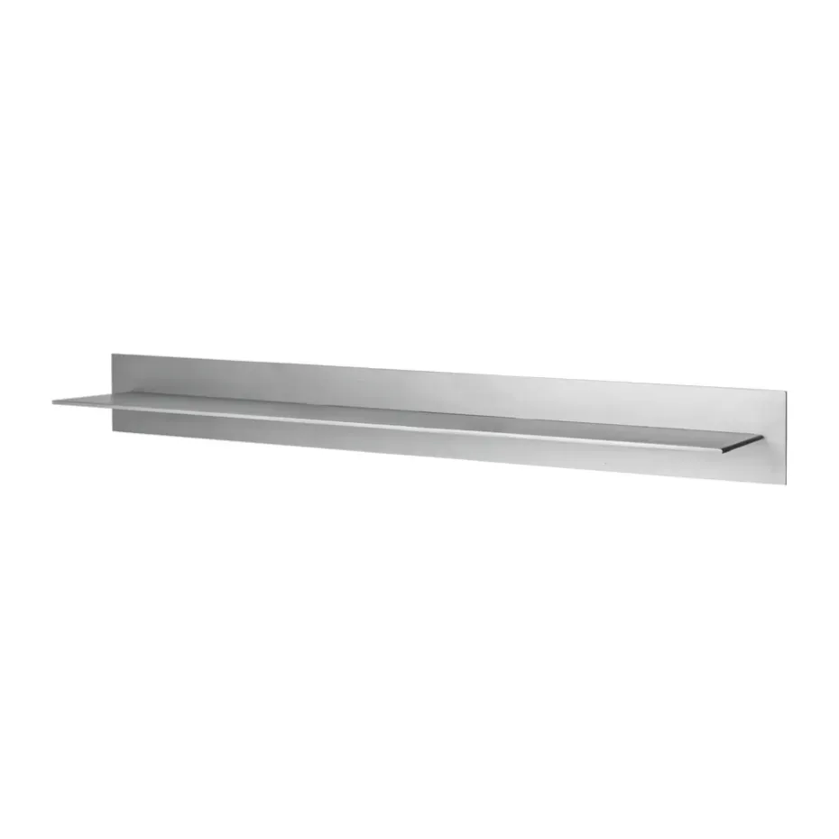 Lager wall shelf single 85, Aluminium