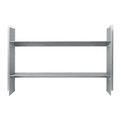 Lager wall shelf 26x77 cm, Aluminium