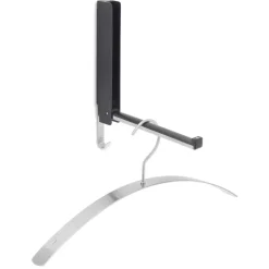 Lanca folding wall hook, Black