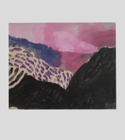 Landscape poster 40x50 cm, multi