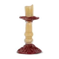 Lara candle holder S 22 cm, Beige